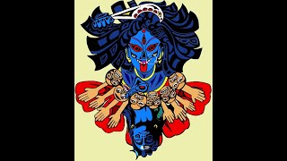 Mother Goddess Kali  used Haida Tsimshian Formline art [upl. by Survance962]