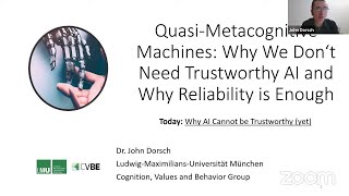 Why We Dont Need Trustworthy AI and Reliability is Enough  John Dorsch [upl. by Shreeves]