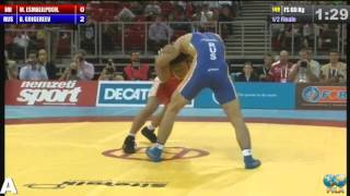 Masoud Esmailpour IRI vs BGoygereev RUS 60kg 12 Final  2013 World Wrestling Championships [upl. by Eyahsal139]