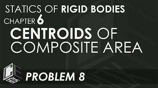 Statics of Rigid Bodies Chapter 6 Centroids amp Center of Gravity Problem 1 Derivation PH [upl. by Uball]