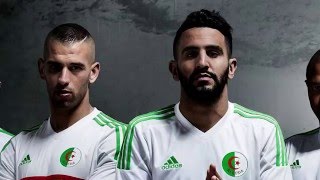 Les nouveaux maillots de lAlgérie [upl. by Aztiray]