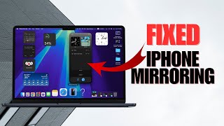 6 Tips to Fix iPhone Mirroring Not Working in macOS Sequoia amp iOS 18 [upl. by Elinnet]