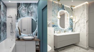 Top 50 Small Bathroom Designs 2025  Modern Bathroom Design Ideas  Bathroom Tile Trends amp Ideas [upl. by Idna]