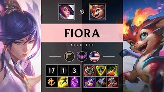 Fiora Top vs Smolder Legendary  NA Master Patch 1420 [upl. by Anires]