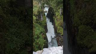 cascada cascade Cauterets région Occitania HautesPyrénéesAltos Pirineos Pont dEspagne [upl. by Asel549]