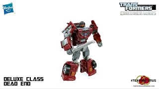 Video Review of the Transformers Combiner Wars Deluxe Class Dead End [upl. by Viveca603]