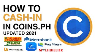 How to CASHIN in COINSPH  Updated 2021  Step by Step for Beginners [upl. by Odla]