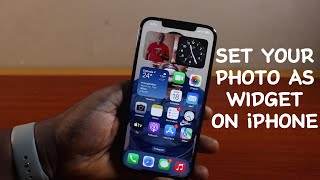 How to Set Your Photo as a Widget in iPhone [upl. by Fevre818]