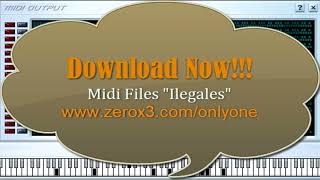 Materialista  Ilegales  Midi File OnlyOne [upl. by Hospers177]