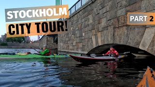 Top kayaking spots in central Stockholm Stockholmsnatta 23 Friluftsfrämjandet Norrviken [upl. by Tolkan]