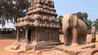 Mahabalipuram complex and Descent of the Ganges  best of Indian heritage [upl. by Ynelram]