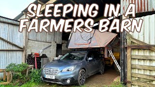 Escaping the STORM in a ROOF TENT  Subaru Outback [upl. by Dyane]