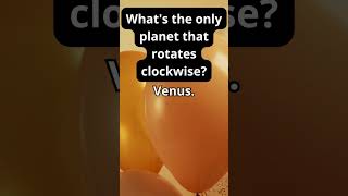 Whats the only planet that rotates clockwise [upl. by Gowrie]