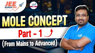 Mole Concept  Part 1  From JEE Mains to Advanced  Class 11 Chemistry  LIVE  InfinityLearnJEE [upl. by Goodhen]