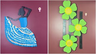 Creative DIY Wall Decor  Cardboard Art Ideas for Home Decoration [upl. by Akieluz]