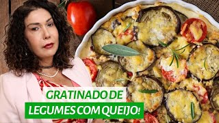 RECEITA DE LEGUMES GRATINADOS COM AS SOBRAS DE ALIMENTOS DA GELADEIRA  JOANNA MARIA [upl. by Page]