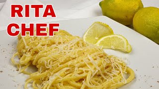 PASTA AL LIMONE🍋RITA CHEF  Delicata e gustosa [upl. by Charla]