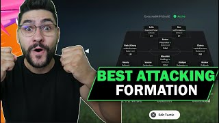 FC 25 POST PATCH MOST META ATTACKING FORMATION 41212 WIDE BEST TACTICS amp PLAYER ROLES [upl. by Norit722]