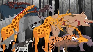 Full Episide ZoochosisZoochosis KangarooZoochosis HippoZoochosis GiraffeDire Wolf PackHyaenodon [upl. by Boyer435]