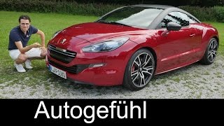 Peugeot RCZR FULL REVIEW test driven 270 hp 2016  Autogefühl [upl. by Olympias]