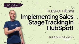 Hubspot Tips  Implementing Sales Stages [upl. by Etnaihc]