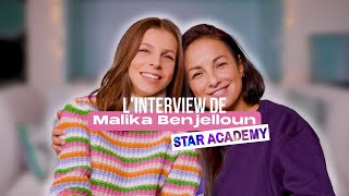 LINTERVIEW DE MALIKA StarAcademy [upl. by Petrina]