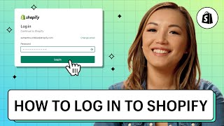 How To Log Into Your Shopify Store  Shopify Help Center [upl. by Lynde]