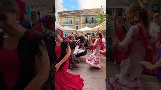 Music ampdance Feria del RosarioFuengirola FairFlamenco Festival October72024 [upl. by Ahsinotna]