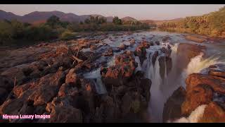 quotTime to Get Wetquot  4K Ambient Background  Waterfall Sounds for Sleep Stress amp Misophonia Relief [upl. by Gloriane]