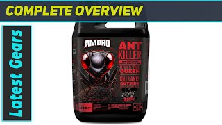 Amdro Ant Block Home Perimeter Ant Bait Granules  Best Ant Colony Killer [upl. by Nodyroc]