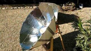 Cuisson solaire  solar cooking with the DATS [upl. by Nrublim]