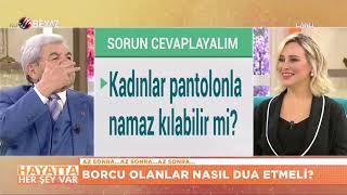 Kadınlar pantolonla namaz kılabilir mi Yusuf Kavaklı cevapladı [upl. by Etnoled]