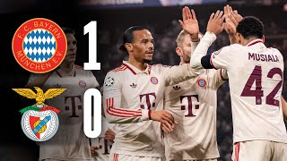 Bayern beat Benfica with Musiala header  Highlights Champions League [upl. by Naawaj]