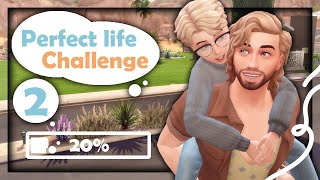 ☾ Perfect life challenge  Mon premier crush   Lets play  Sims 4 ☽ [upl. by Ocko]