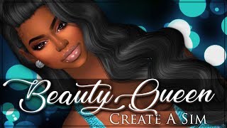 The Sims 4  Create A Sim  Beauty Queen  CC List [upl. by Stricklan]