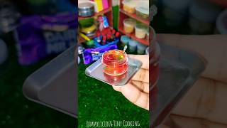 Jelly salad miniaturecooking jelly salad food miniature tiny shorts shortsfeed viralvideo [upl. by Riamu]