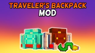 Minecraft TRAVELERS BACKPACK MOD  Minecraft Mods Showcase 119 [upl. by Gabor]