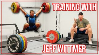 Training With Jeff Wittmer USAW PANAM MEDALIST [upl. by Farah]