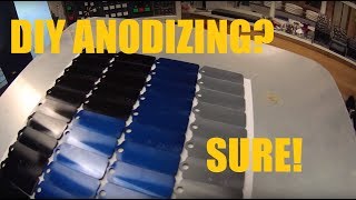 How to Anodize Aluminum  My approach on DIY small scale anodizing by DeeWorks [upl. by Nednil]