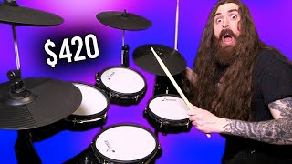 This Electronic Drum Kit is CHEAP [upl. by Anivla916]