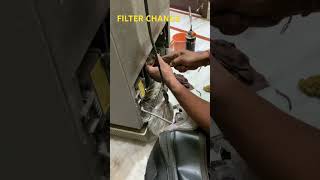 GAS FILTER change and REFILLING of GAS SAMSUNG DOUBLE DOOR fridge [upl. by Nwahshar99]