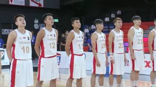 Philippines vs Singapore  May 24 2016  5th SEABA Stankovic Cup 2016 THAILAND ENG [upl. by Georgi]