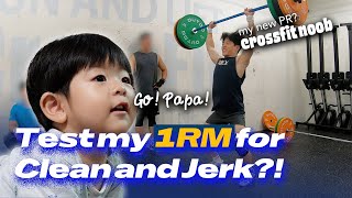 EP06 Noob try to Find my 1RM for Clean and Jerk [upl. by Oderfliw385]