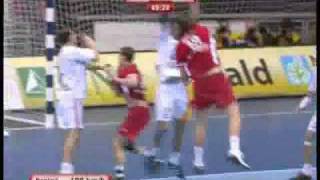 Mazedonia  Denmark 24  32 Handball WM 2009 best of [upl. by Bullough]