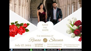 Renae amp Sheena Wedding Ceremony Livestream [upl. by Lawrence]