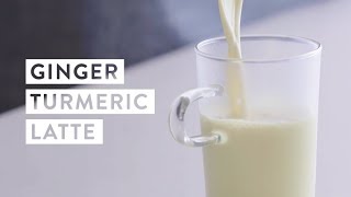 Ginger and Turmeric Latte Recipe  goop [upl. by Drofla351]