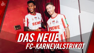 KARNEVALSTRIKOT 202324  1 FC Köln [upl. by Einaej]