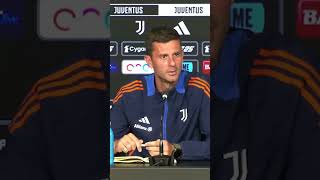 THIAGO MOTTA FORMAZIONE UFFICIALE anti GENOA in CONFERENZA STAMPA [upl. by Marshall386]