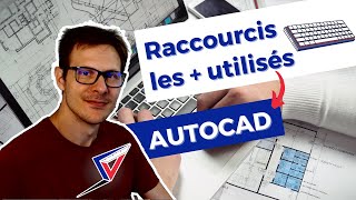 Raccourcis les plus utilisés sur autocad [upl. by Burns]