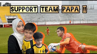 Finally Pergi Stadium Support Our Keeper  Well done Our Keeper   VLOG 2406 [upl. by Erbe]